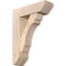 Ekena Millwork Olympic Slat Smooth Bracket w/ Offset Brace, Douglas Fir, 7 1/2"W x 24"D x 32"H BKT0806X24X32OLY06SDF - alternate 1